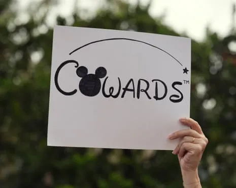 Hundreds Protest Outside Disney Headquarters Regarding ‘Anti-Free Speech’ Kimmel Cancellation